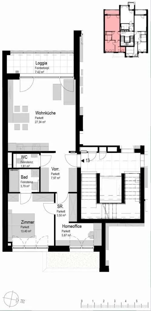2-Zimmer-Wohnung kaufen in Wien – 63,68 m², € 375.000 – Bild 25 von 25