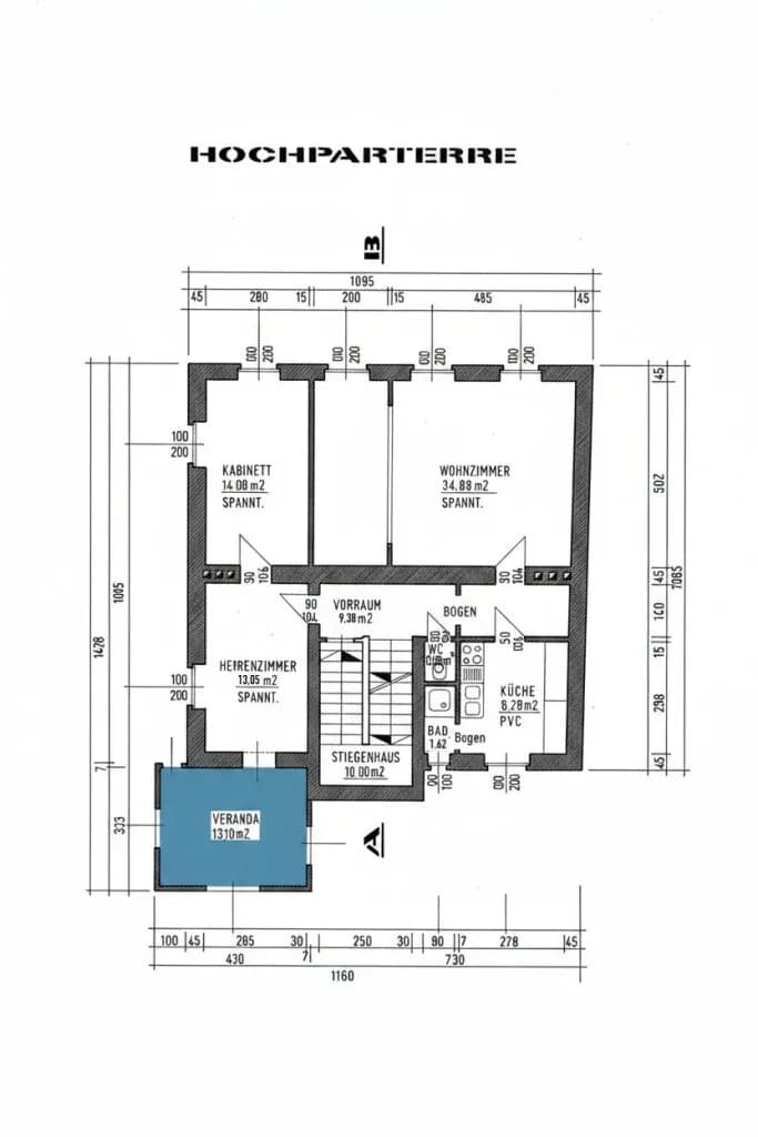 9-Zimmer-Haus kaufen in Baden – 283 m², € 989.000 – Bild 21 von 23