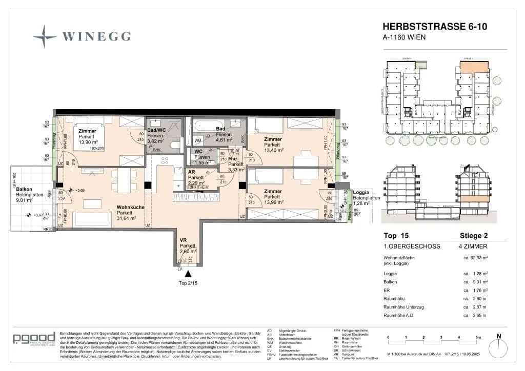 Immobilie kaufen in Wien – 91,1 m², € 549.800 – Bild 13 von 13