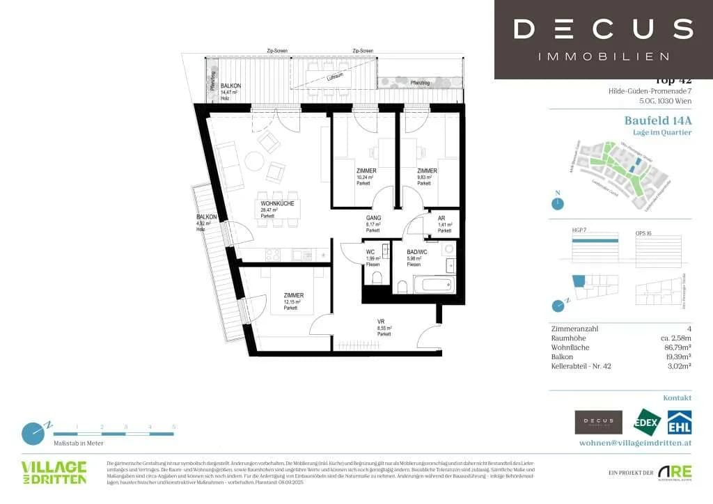 4-Zimmer-Wohnung kaufen in Wien – 86,79 m², € 773.000 – Bild 10 von 10