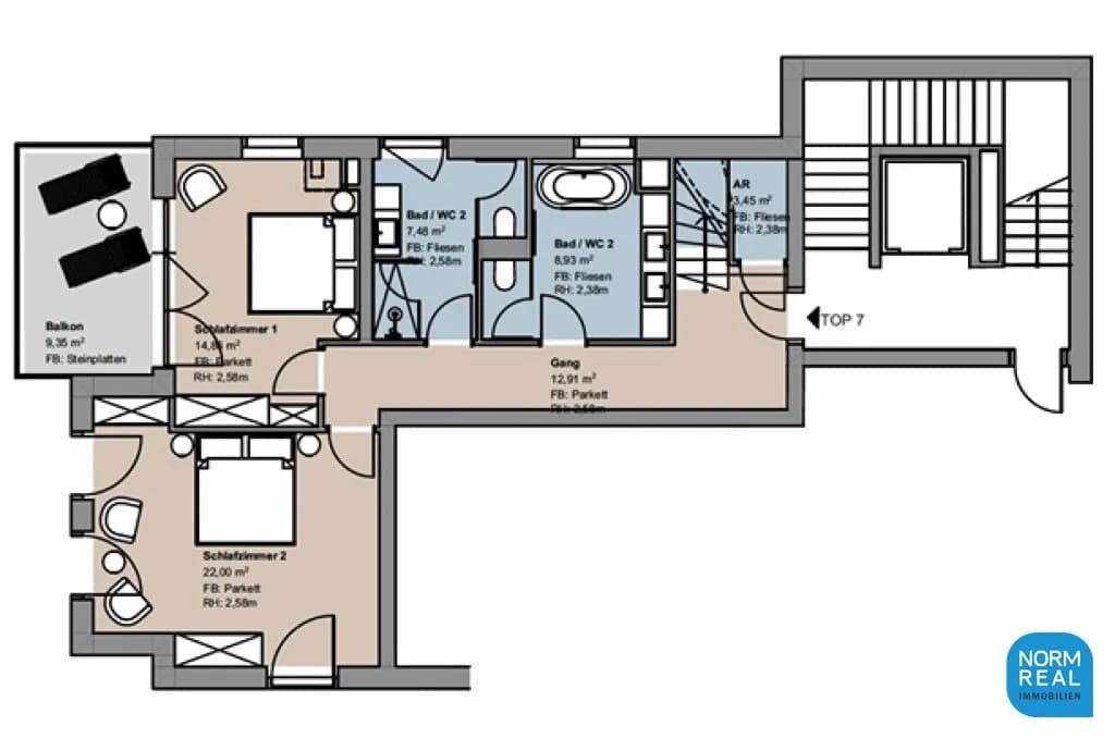 4-Zimmer-Wohnung kaufen in Wien – 176 m², € 3.600.000 – Bild 6 von 7