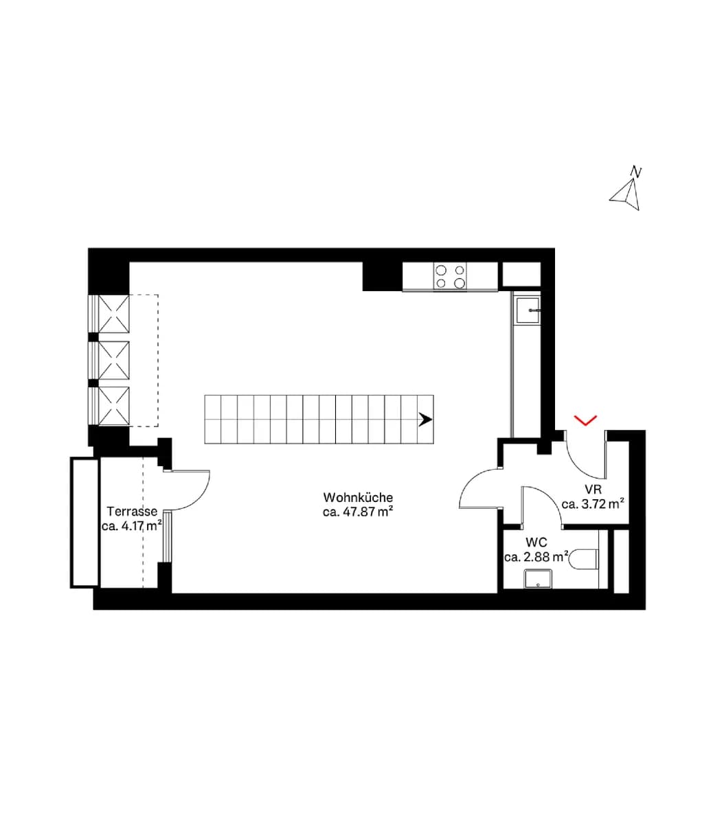 2-Zimmer-Wohnung mieten in Wien – 94 m², € 3.121 – Bild 12 von 13