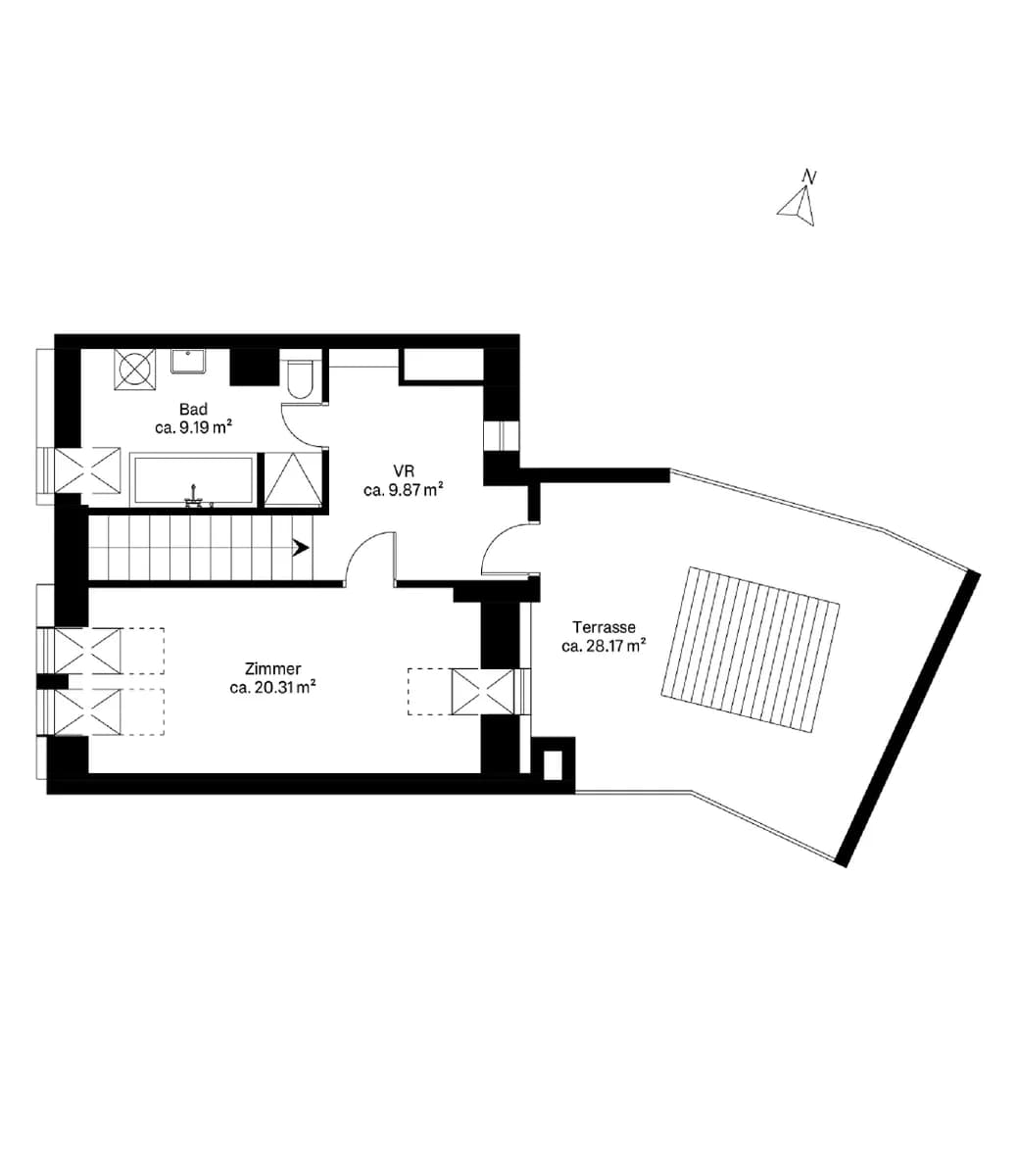 2-Zimmer-Wohnung mieten in Wien – 94 m², € 3.121 – Bild 13 von 13