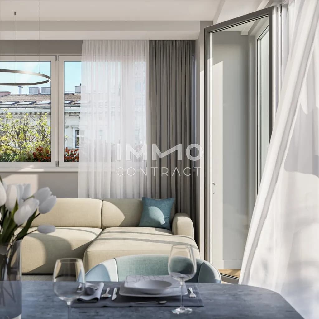 2-Zimmer-Wohnung kaufen in Wien – 41,31 m², € 316.300 – Bild 1 von 8