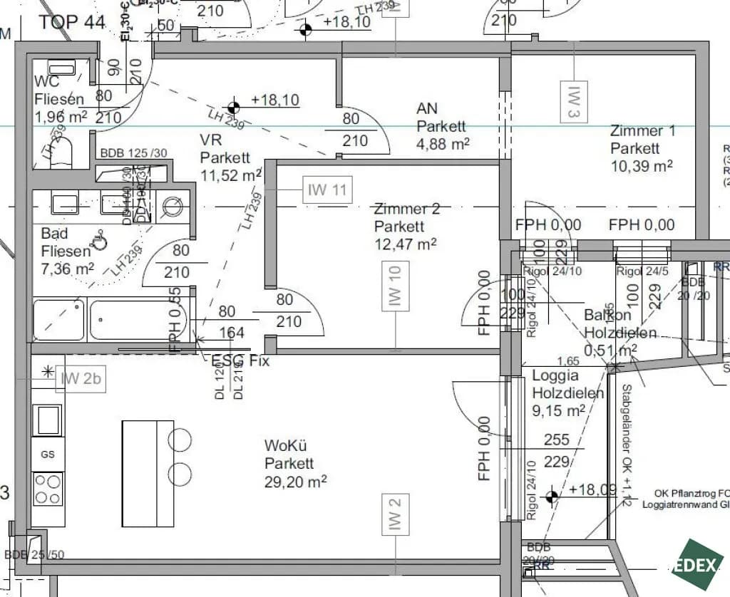 3-Zimmer-Wohnung mieten in Wien – 87 m², € 2.099 – Bild 27 von 27