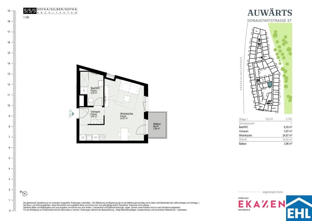 1-Zimmer-Wohnung mieten in Wien – 34,94 m², € 940 – Bild 20 von 20