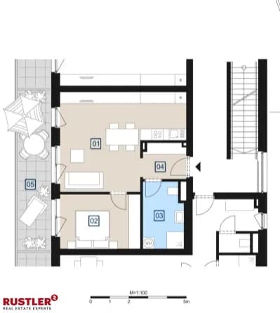 2-Zimmer-Wohnung mieten in Graz – 66,41 m², € 731 – Bild 7 von 8