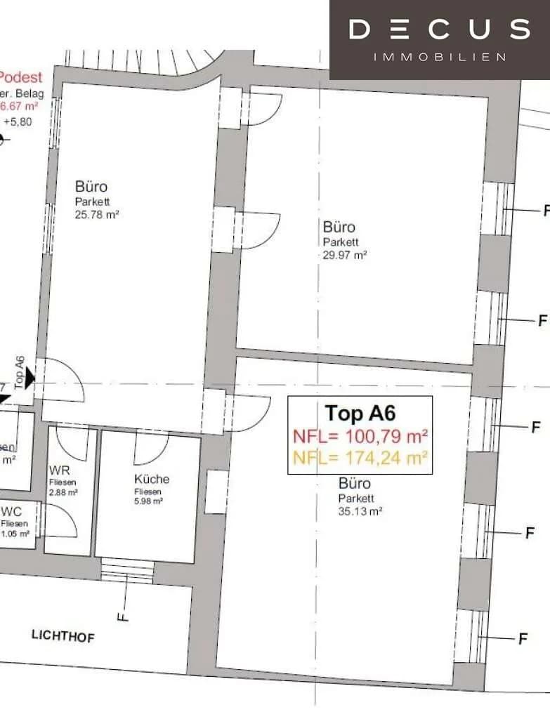 Gewerbeimmobilie mieten in Wien – 101 m², € 14 – Bild 13 von 13