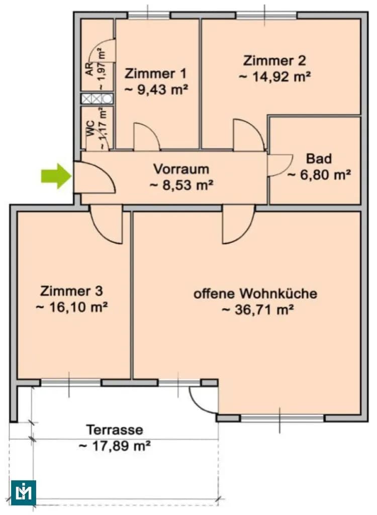4-Zimmer-Wohnung kaufen in Wien – 96 m², € 649.000 – Bild 14 von 14
