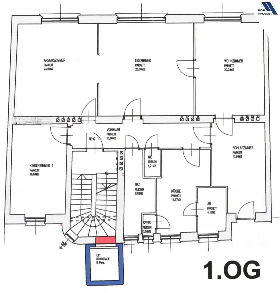 5-Zimmer-Gewerbeimmobilie mieten in Linz – 137 m², € 1.999 – Bild 16 von 16