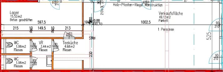 Gewerbeimmobilie mieten in Deutschlandsberg – 77 m², € 16 – Bild 2 von 11