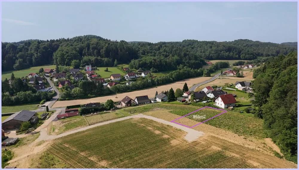 Grundstück kaufen in Südoststeiermark – 956 m², € 56.400