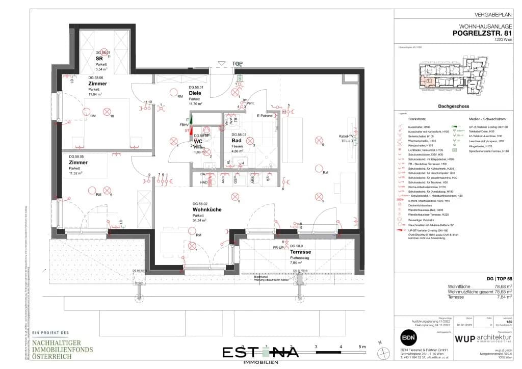 3-Zimmer-Wohnung mieten in Wien – 78,68 m², € 1.399 – Bild 13 von 13