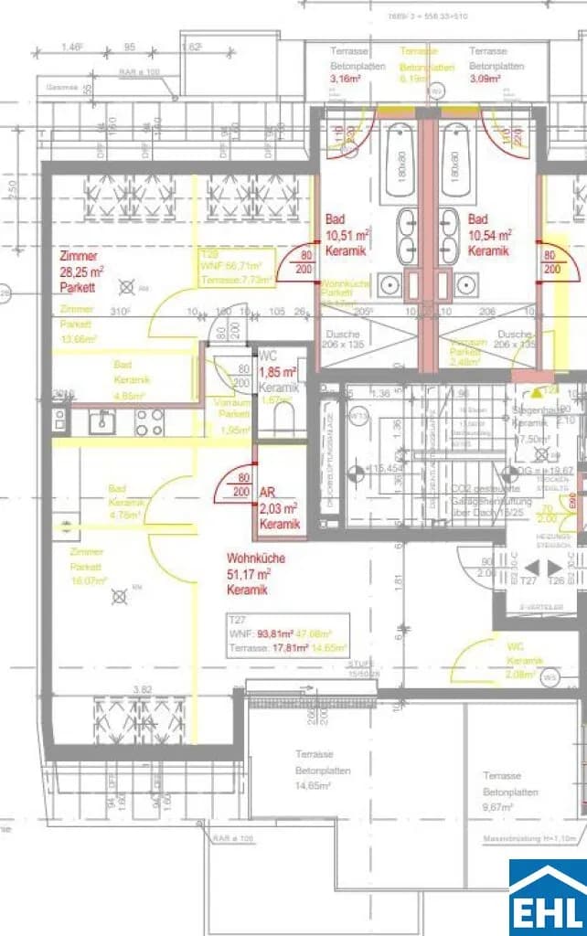 2-Zimmer-Wohnung mieten in Wien – 93,81 m², € 2.324 – Bild 9 von 9