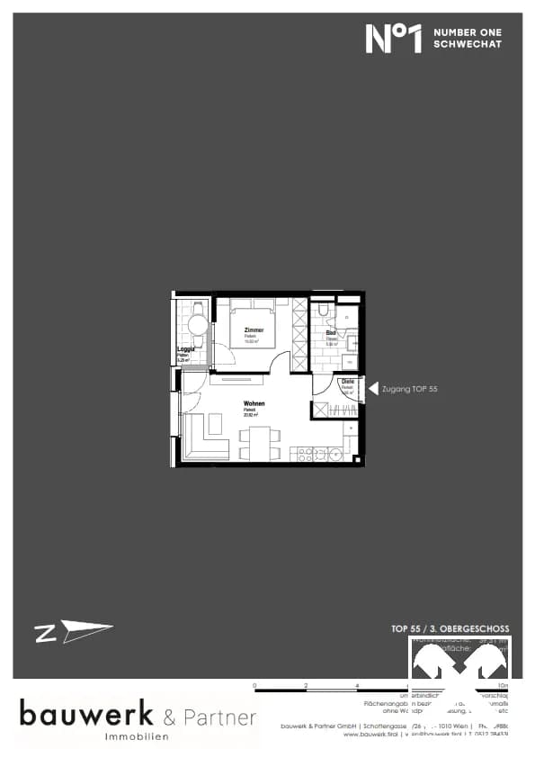 2-Zimmer-Wohnung kaufen in Bruck an der Leitha – 38,43 m², € 225.700 – Bild 9 von 9