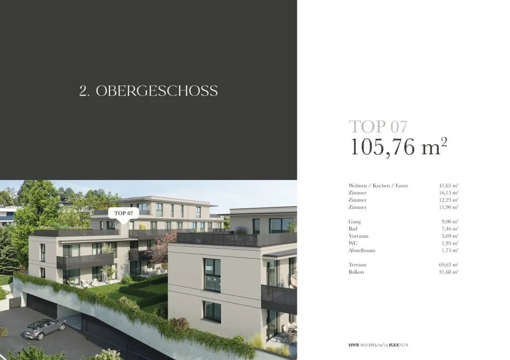 4-Zimmer-Wohnung kaufen in Graz – 105,76 m², € 843.500 – Bild 4 von 5