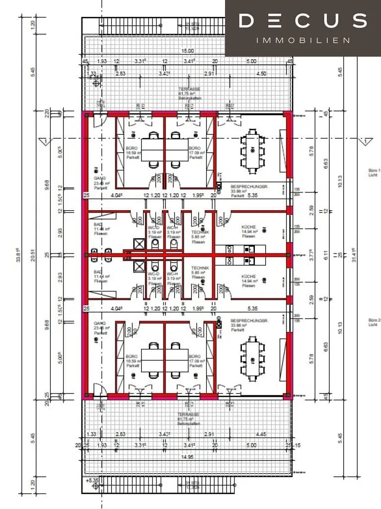 Gewerbeimmobilie mieten in Baden – 905 m², € 7.890 – Bild 22 von 22