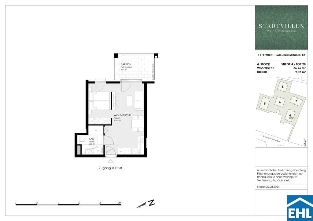 Immobilie kaufen in Wien – 36,76 m², € 312.708 – Bild 15 von 15