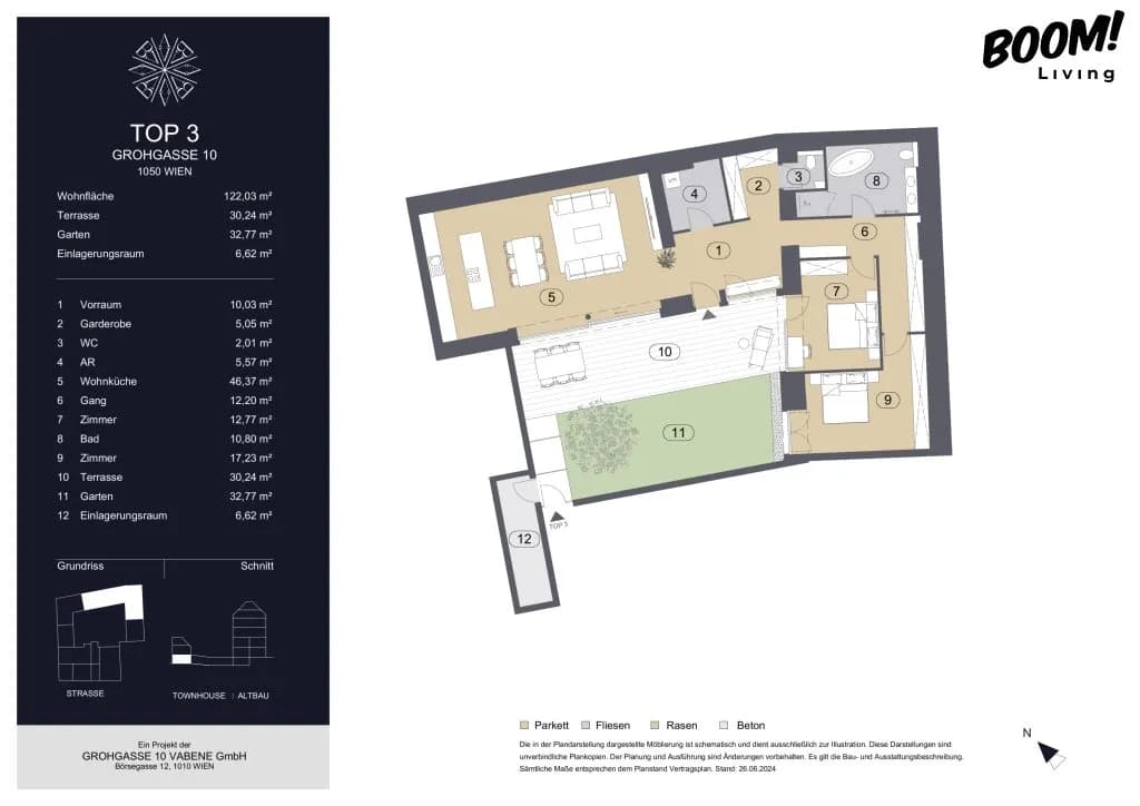3-Zimmer-Wohnung kaufen in Wien – 122,03 m², € 1.150.000 – Bild 9 von 9