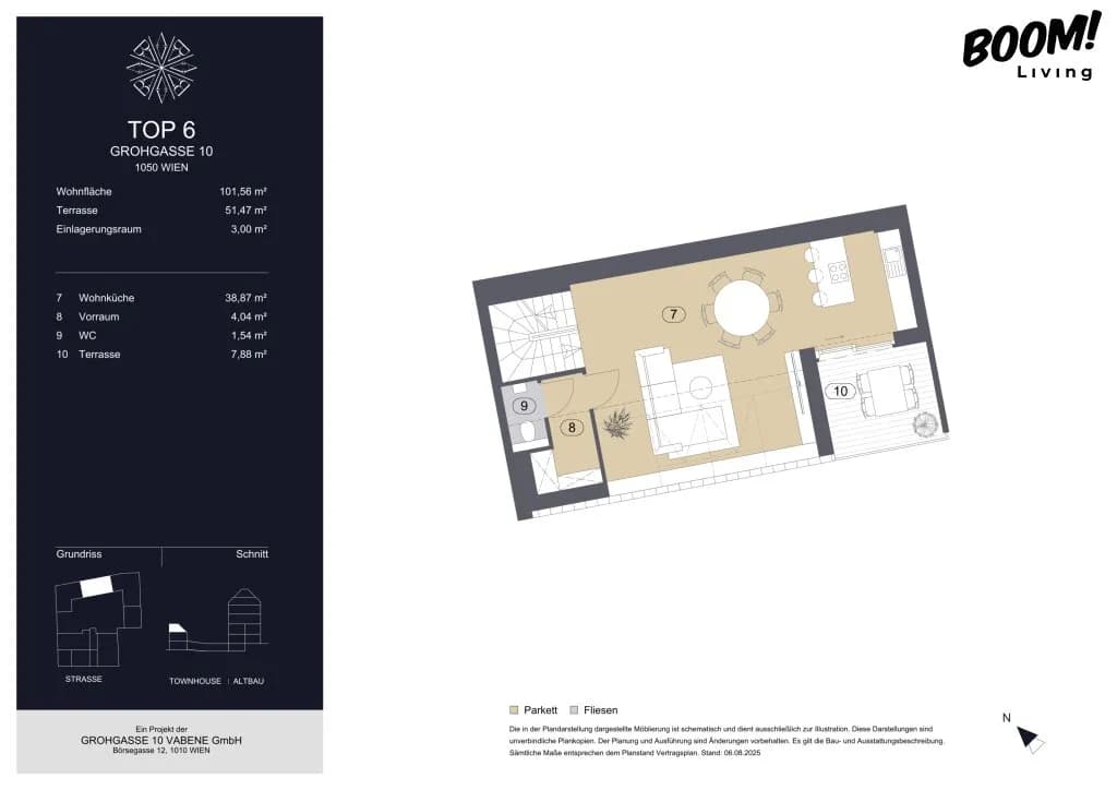 3-Zimmer-Wohnung kaufen in Wien – 101,56 m², € 1.100.000 – Bild 11 von 12