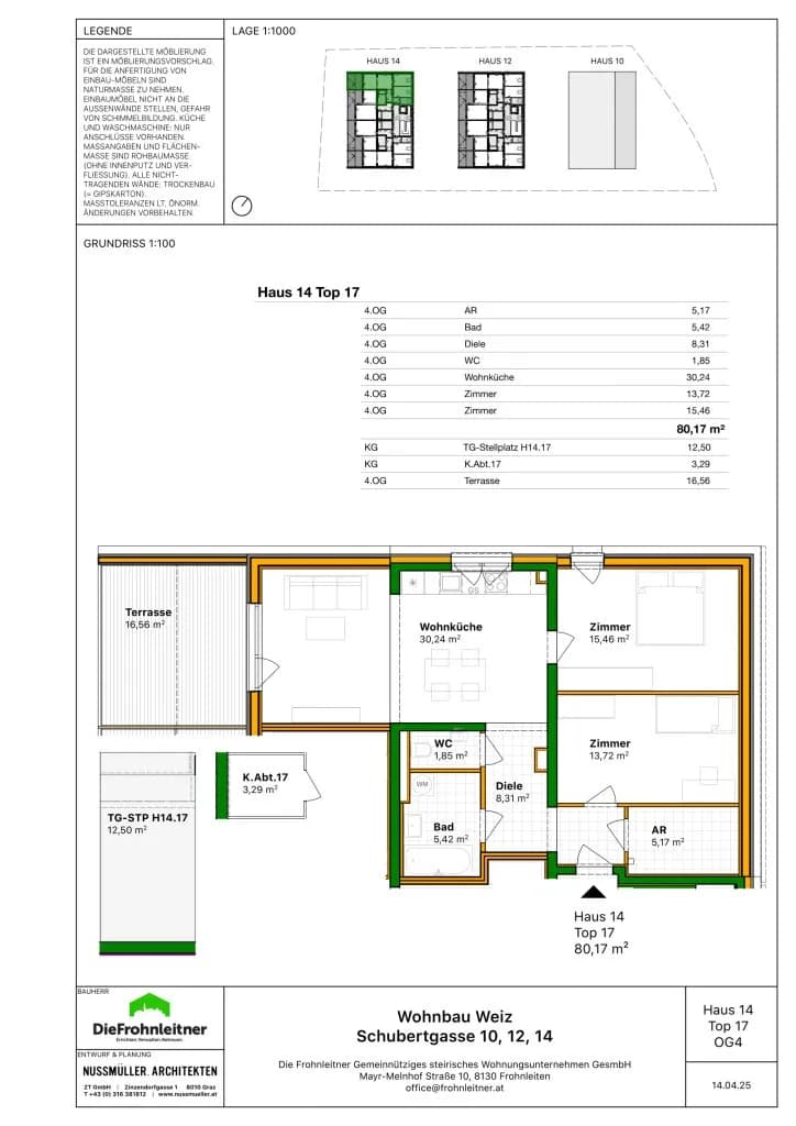 3-Zimmer-Wohnung kaufen in Weiz – 80,17 m², € 336.600 – Bild 7 von 7