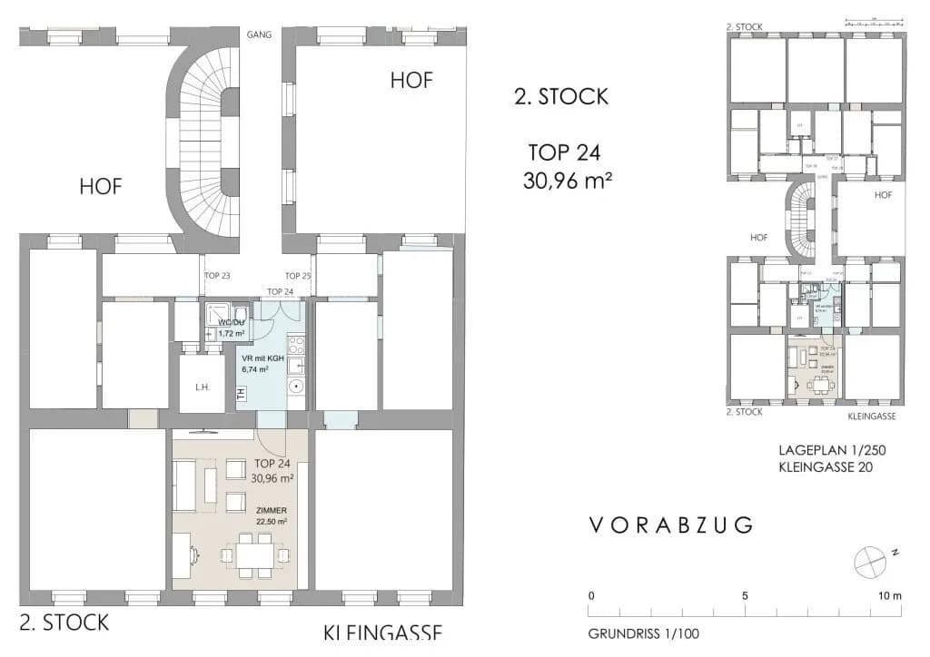 1-Zimmer-Wohnung kaufen in Wien – 30,96 m², € 199.000 – Bild 12 von 12