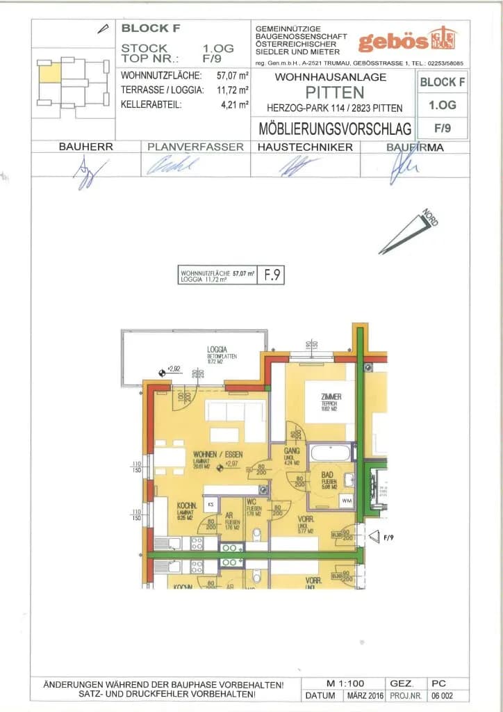 2-Zimmer-Wohnung mieten in Neunkirchen – 57,07 m², € 750 – Bild 8 von 8
