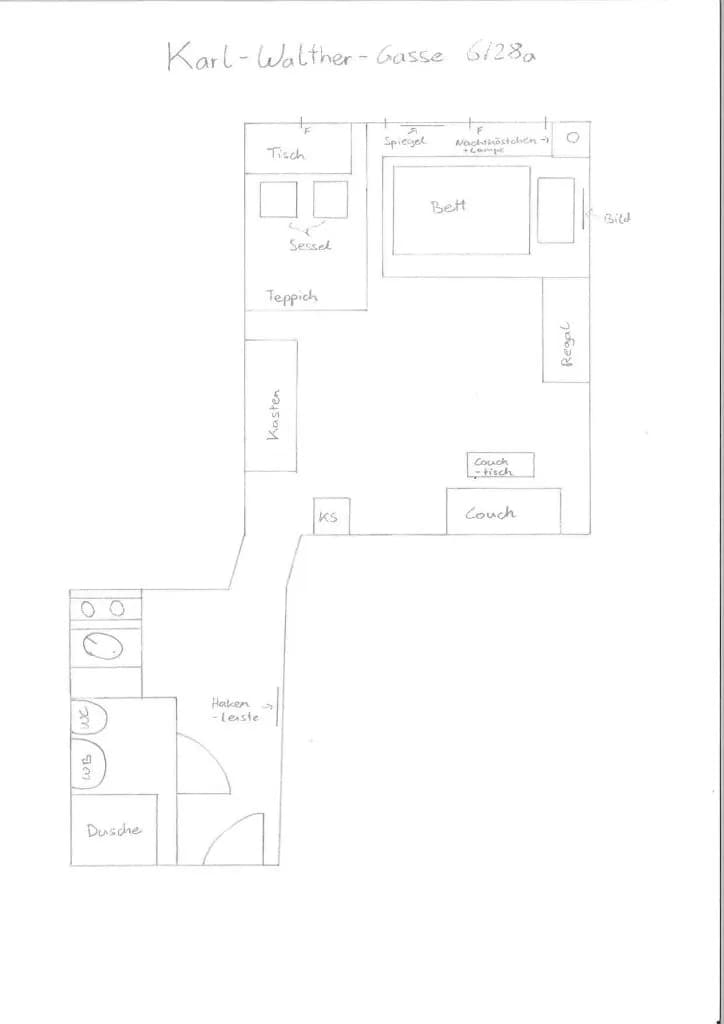 1-Zimmer-Wohnung mieten in Wien – 28 m², € 900 – Bild 11 von 12