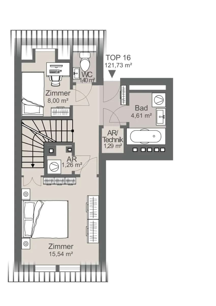 4-Zimmer-Wohnung kaufen in Wien – 121,73 m², € 1.198.000 – Bild 21 von 23