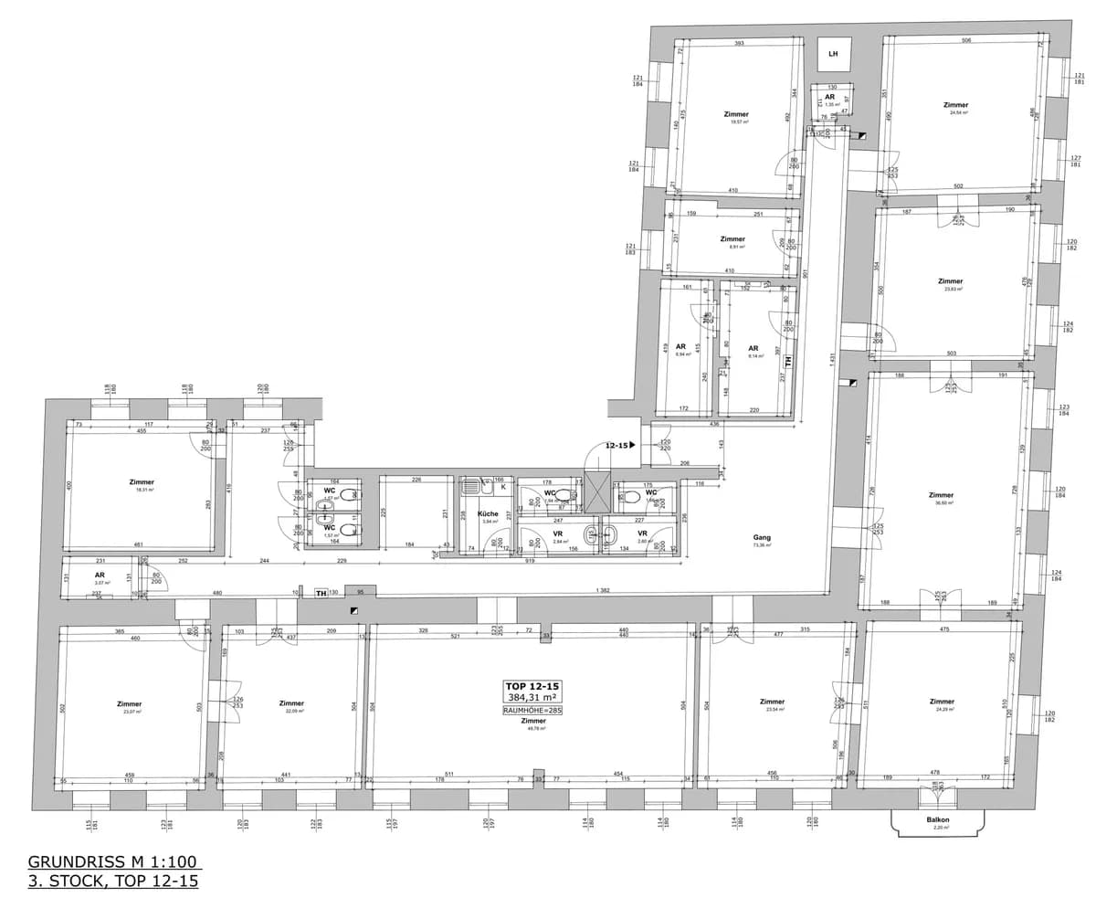 Gewerbeimmobilie mieten in Wien – 384 m², € 7.752 – Bild 11 von 12