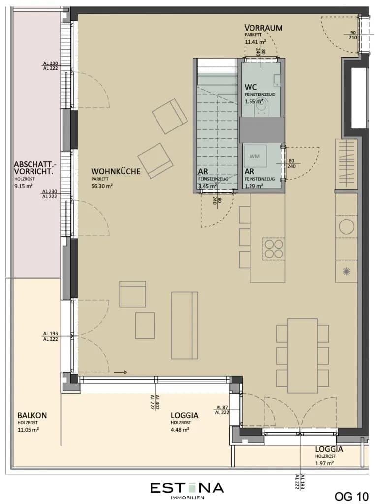 4-Zimmer-Wohnung kaufen in Wien – 153,5 m², € 1.450.000 – Bild 17 von 18