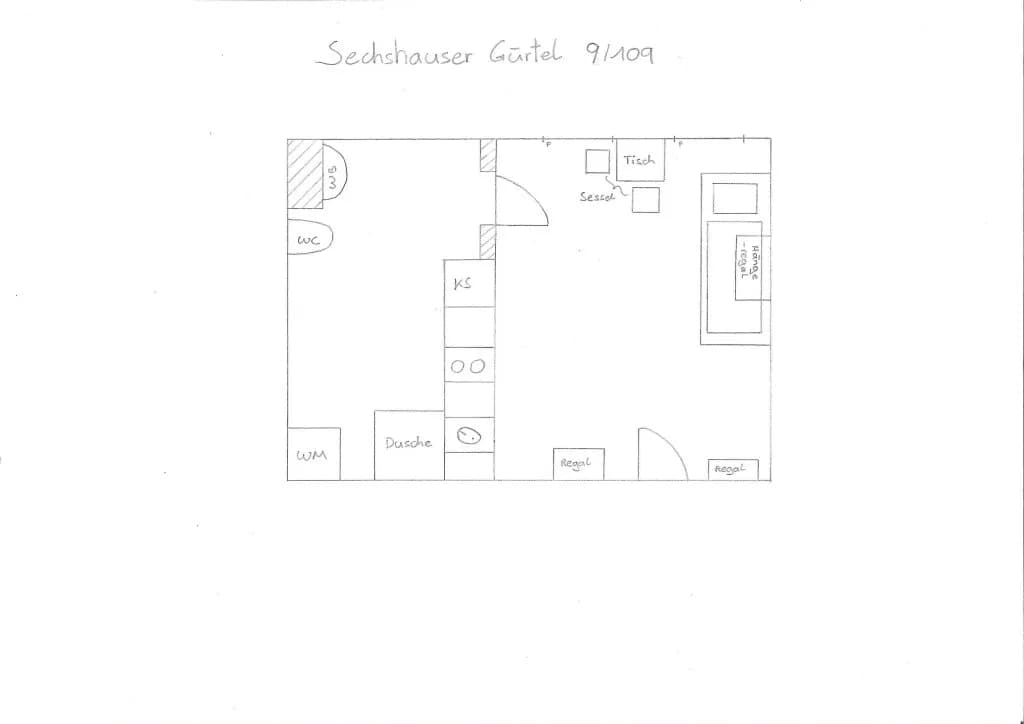 1-Zimmer-Wohnung mieten in Wien – 16 m², € 800 – Bild 8 von 8