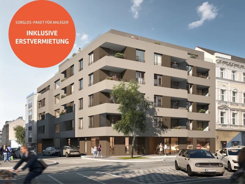 2-Zimmer-Wohnung kaufen in Wien – 42,17 m², € 302.900