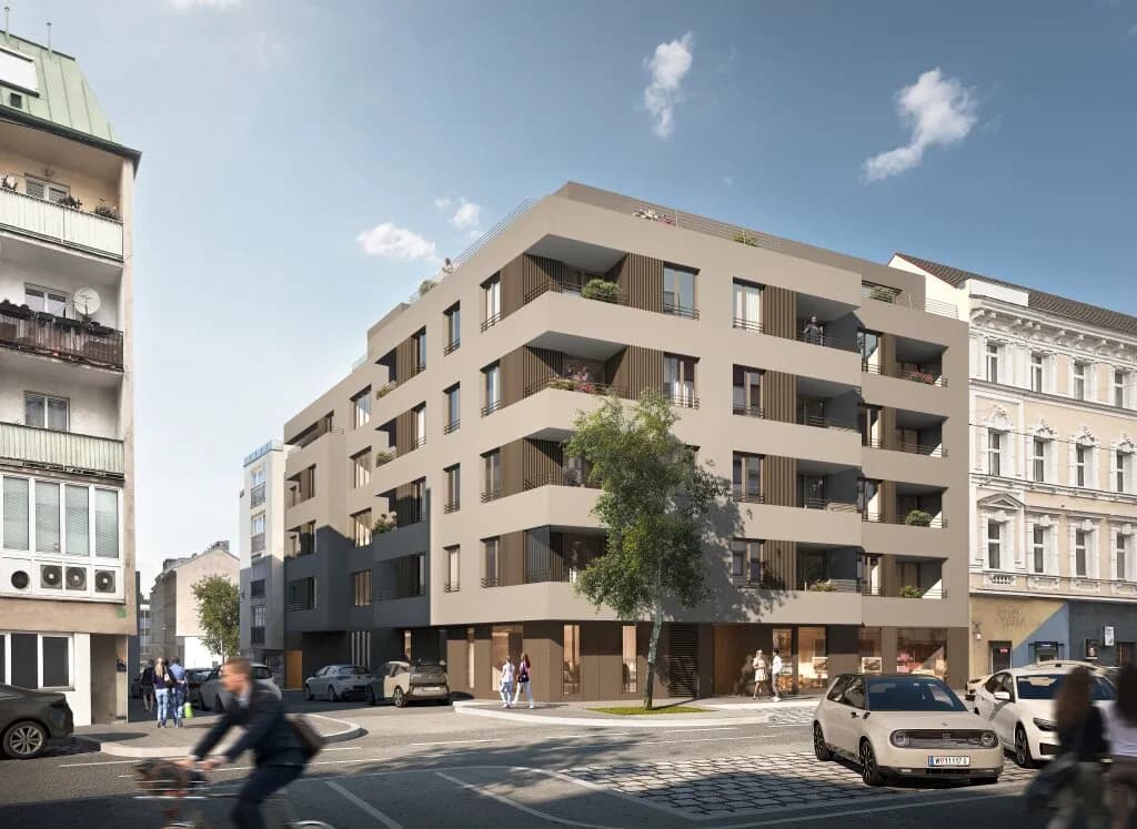 2-Zimmer-Wohnung kaufen in Wien – 59,76 m², € 424.600