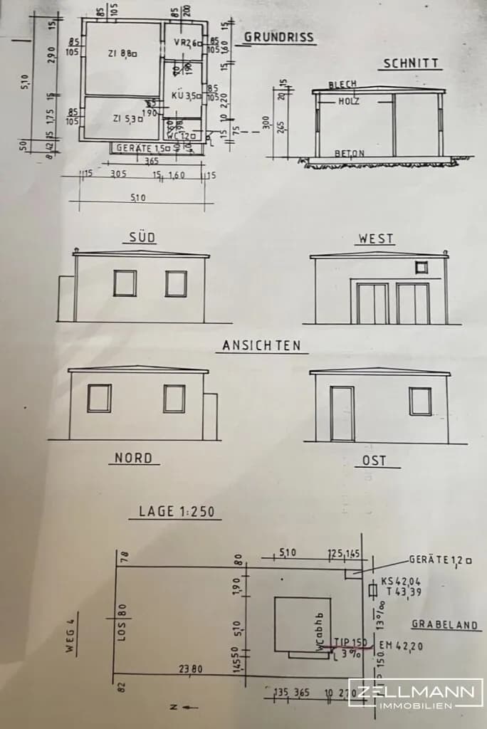 2-Zimmer-Haus kaufen in Wien – 28 m², € 299.000 – Bild 4 von 4