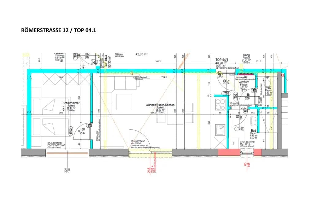 2-Zimmer-Wohnung mieten in Leibnitz – 46,2 m², € 526 – Bild 4 von 4