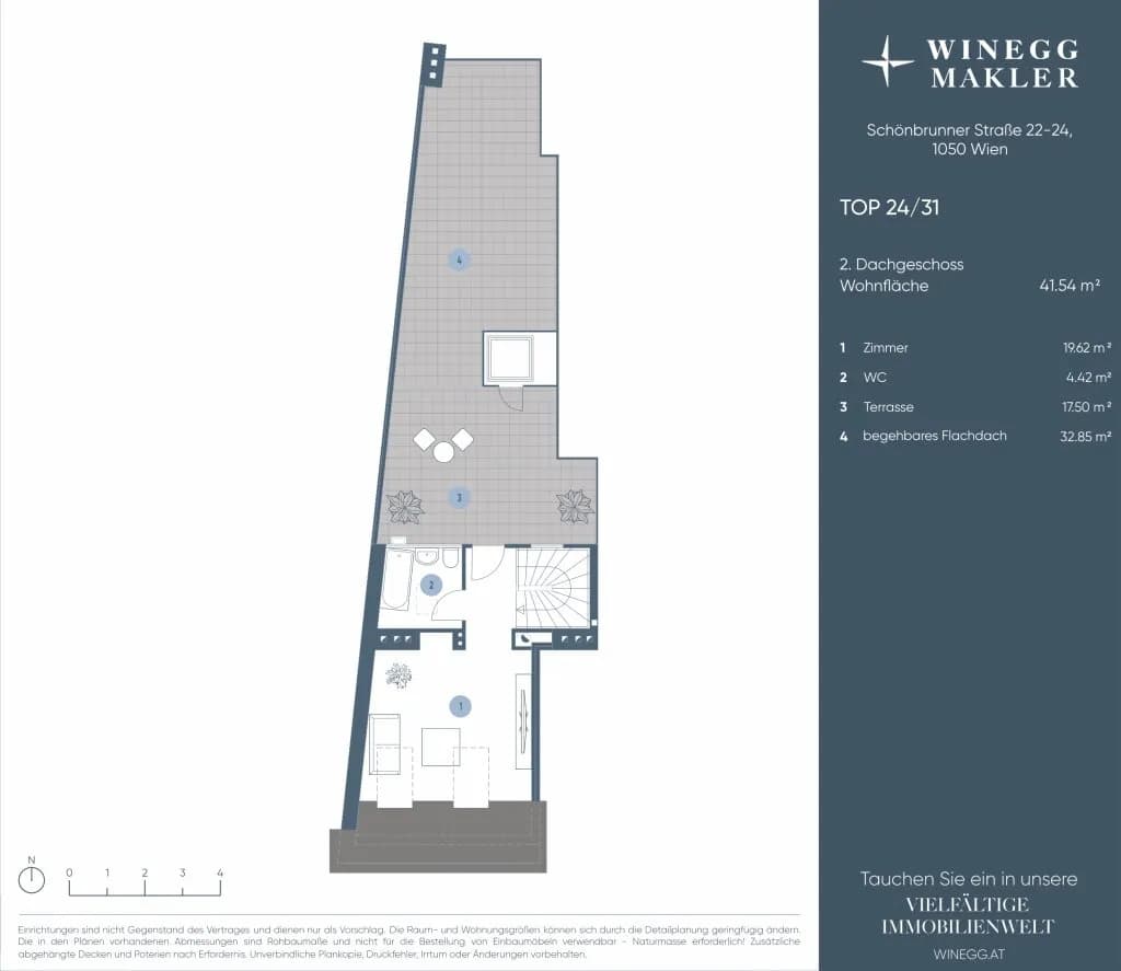 2-Zimmer-Wohnung kaufen in Wien – 65,19 m², € 570.000 – Bild 18 von 18