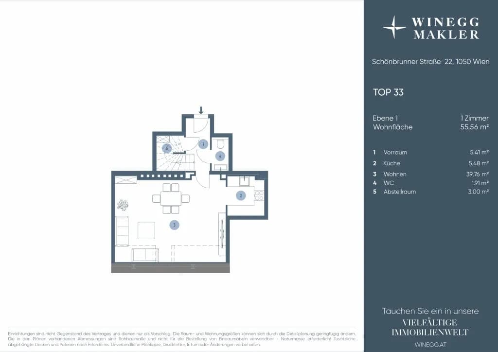 2-Zimmer-Wohnung kaufen in Wien – 77,92 m², € 599.000 – Bild 22 von 23