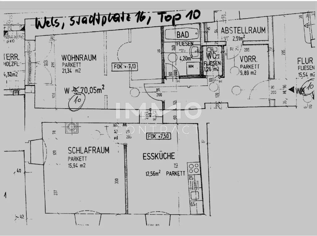 2-Zimmer-Wohnung mieten in Wels – 70,05 m², € 849 – Bild 9 von 9