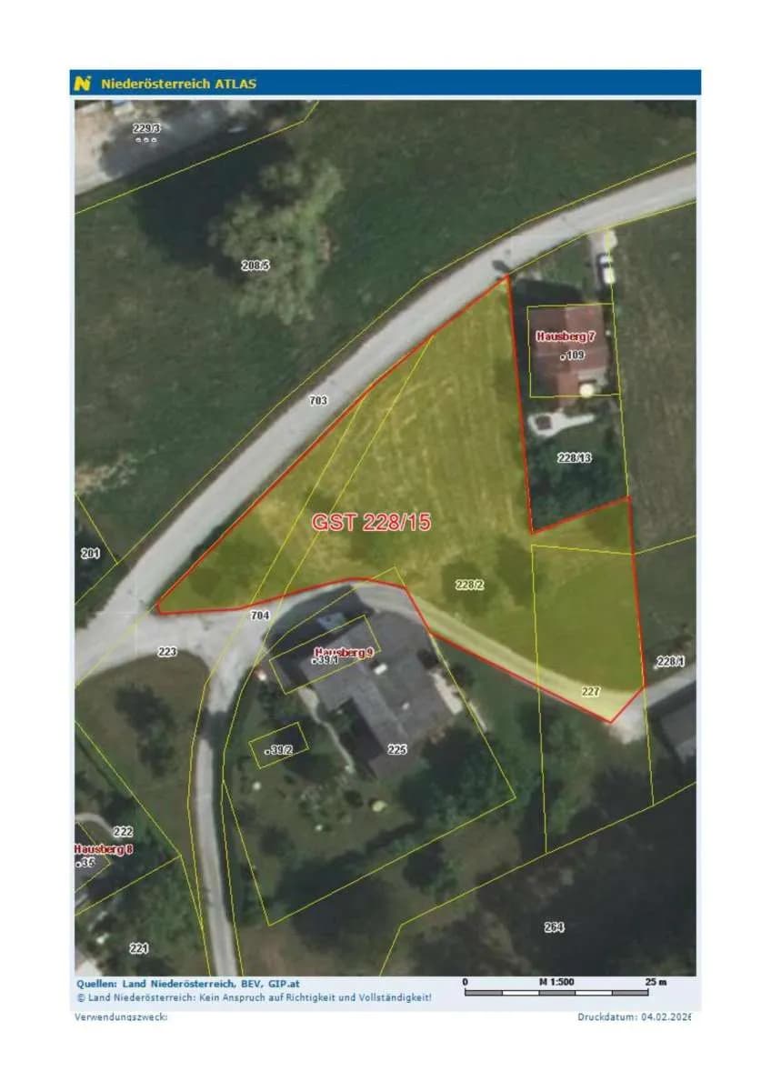 Grundstück kaufen in Scheibbs – 1 663 m², € 133.040 – Bild 10 von 10