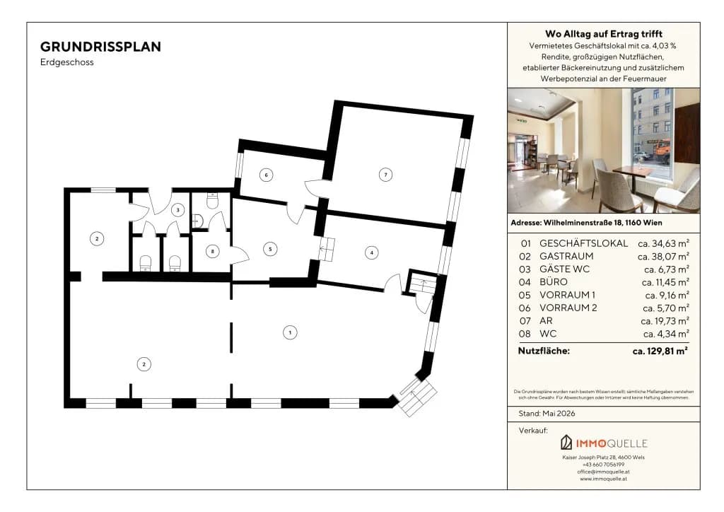 Gewerbeimmobilie kaufen in Wien – 263 m², € 529.000 – Bild 11 von 12
