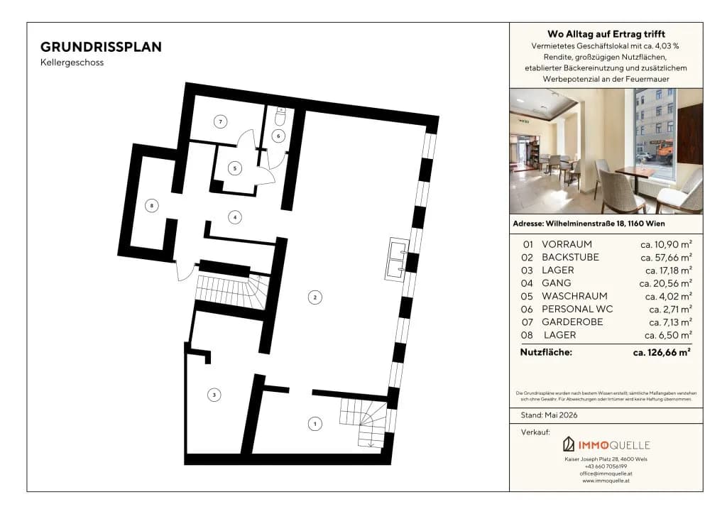 Gewerbeimmobilie kaufen in Wien – 263 m², € 529.000 – Bild 12 von 12