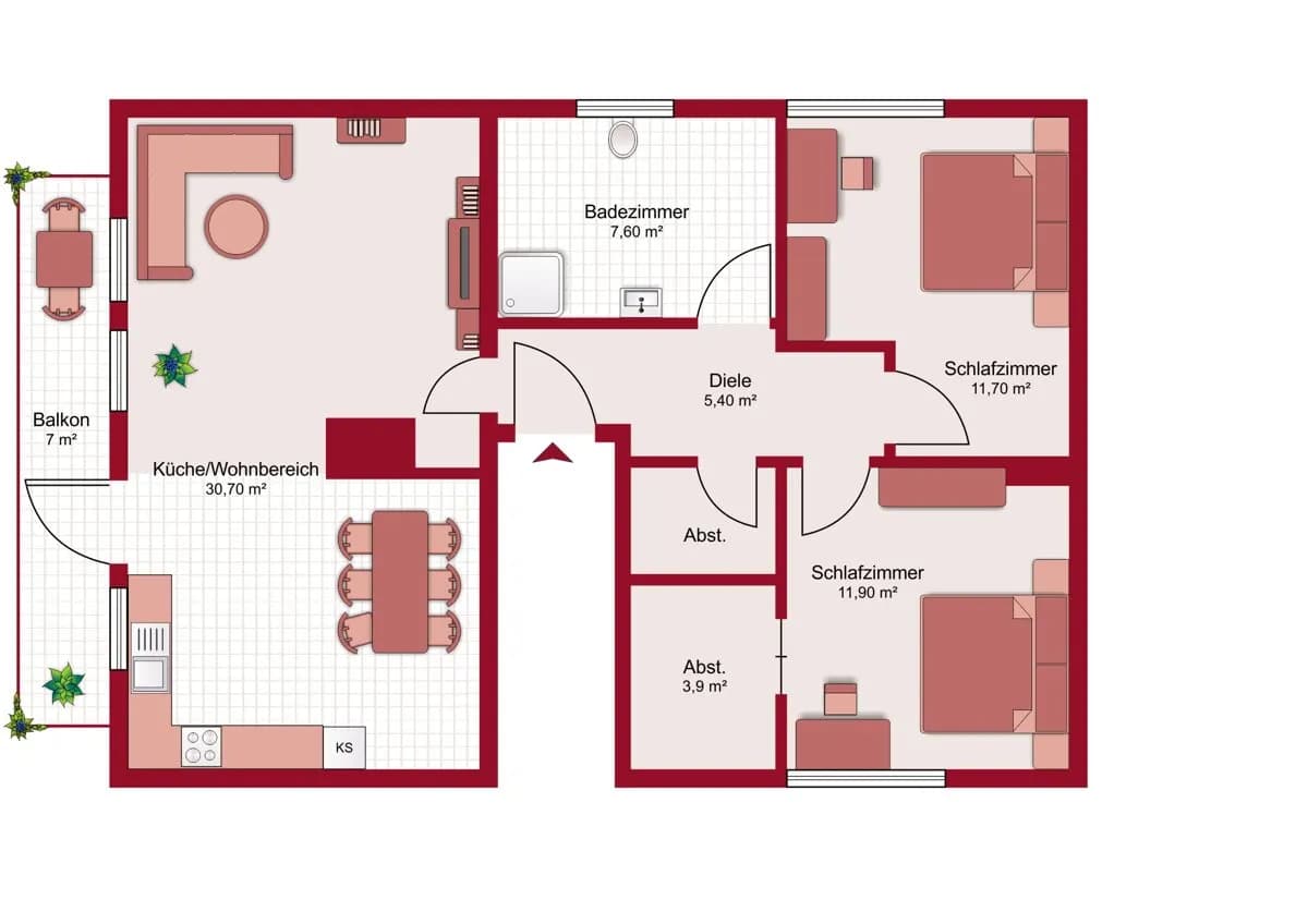 3-Zimmer-Wohnung kaufen in Kitzbühel – 72,46 m², € 275.000 – Bild 12 von 12