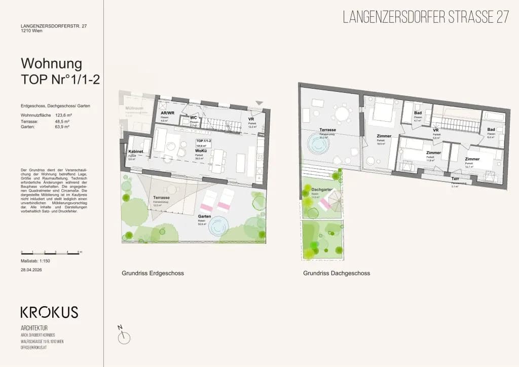 4-Zimmer-Immobilie kaufen in Wien – 123,2 m², € 944.000 – Bild 7 von 7
