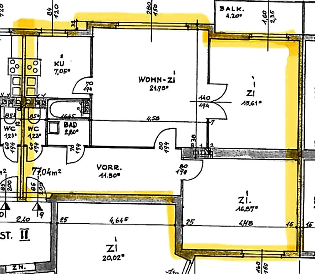 3-Zimmer-Wohnung kaufen in Wien – 77,04 m², € 319.000 – Bild 7 von 7