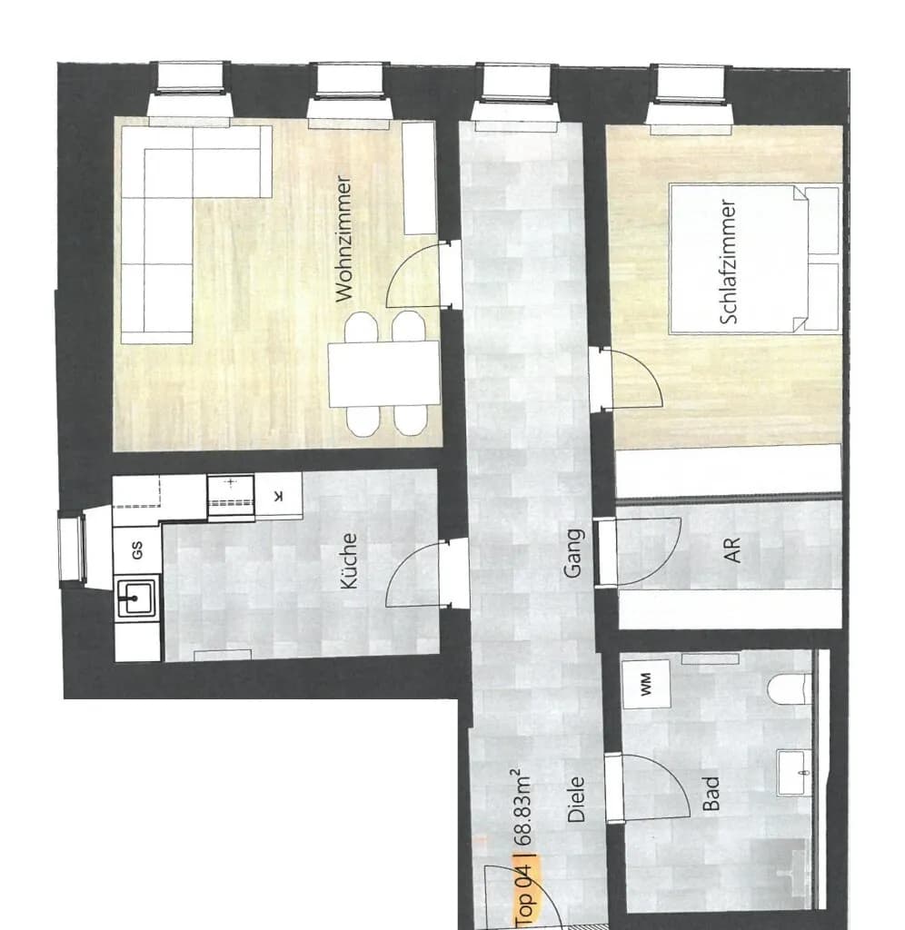 2-Zimmer-Wohnung kaufen in Schwaz – 68,83 m², € 405.600 – Bild 12 von 12