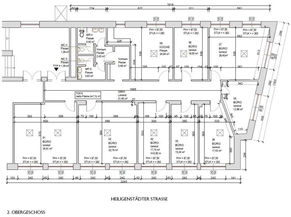 Gewerbeimmobilie mieten in Wien – 848 m², € 14 – Bild 9 von 11