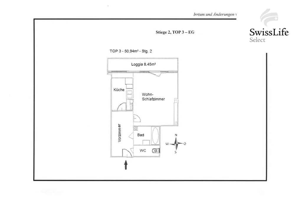 1-Zimmer-Wohnung kaufen in Wien – 42,49 m², € 145.000 – Bild 10 von 10