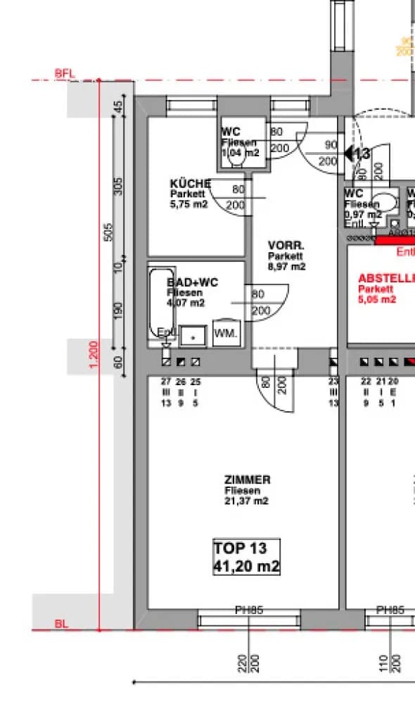 1-Zimmer-Wohnung kaufen in Wien – 42,34 m², € 190.600 – Bild 10 von 10