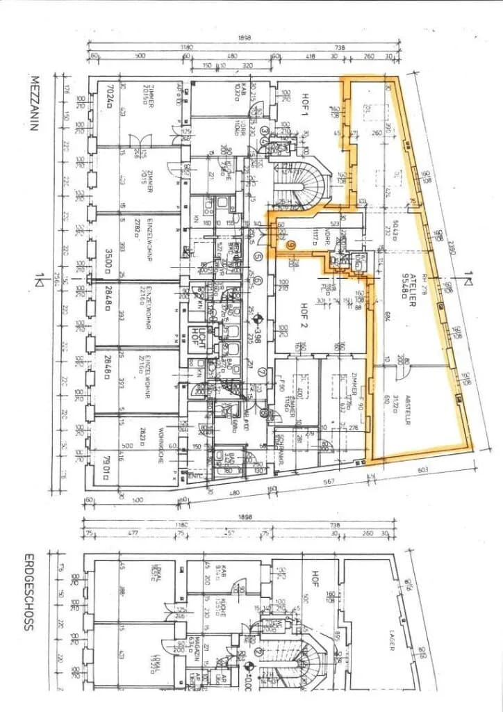 2-Zimmer-Gewerbeimmobilie mieten in Wien – 100 m², € 1.200 – Bild 10 von 10